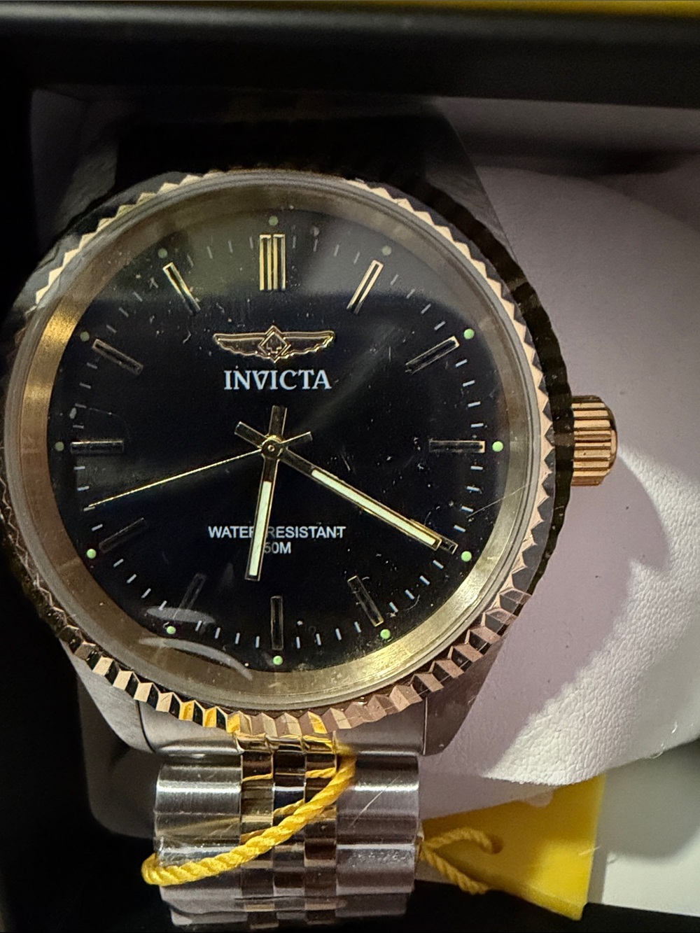 Invicta Specialty Lumeris Men's Watch - 43mm, Steel, Gold (29377)